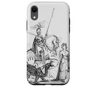 Saint Georges et Le Dragon, Art catholique Vintage Anglais Coque pour iPhone XR