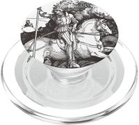Saint Georges et Le Dragon, Art catholique Vintage Anglais PopSockets PopGrip pour MagSafe