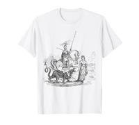 Saint Georges et Le Dragon, Art catholique Vintage Anglais T-Shirt