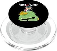 Saint Georges et Le Dragon Saint catholique Enfants Garçons PopSockets PopGrip pour MagSafe