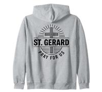 Saint Gérard Patron des Futures mères catholiques Sweat à Capuche