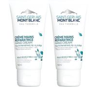 Saint-Gervais MONT BLANC Crème mains réparatrice à l'eau thermale 50 ml 2x50