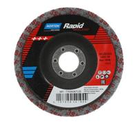 Saint-Gobain Norton Disque abrasif non tissé Rapid avec support Blend Nex - 125x12x22 Fin Quantité:1