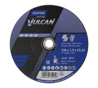 Saint-Gobain Norton Disque de coupe Vulcan acier/inox droit 230x1,9 Quantité:1