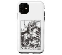 Saint Gorge et Le Dragon, Art Vintage Anglais, Art catholique Coque pour iPhone 11