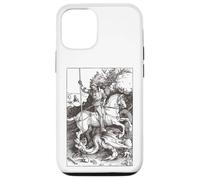 Saint Gorge et Le Dragon, Art Vintage Anglais, Art catholique Coque pour iPhone 12/12 Pro