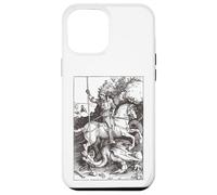 Saint Gorge et Le Dragon, Art Vintage Anglais, Art catholique Coque pour iPhone 12 Pro Max
