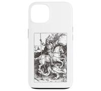 Saint Gorge et Le Dragon, Art Vintage Anglais, Art catholique Coque pour iPhone 13