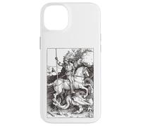 Saint Gorge et Le Dragon, Art Vintage Anglais, Art catholique Coque pour iPhone 14 Plus