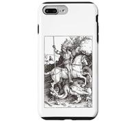 Saint Gorge et Le Dragon, Art Vintage Anglais, Art catholique Coque pour iPhone 7 Plus/8 Plus