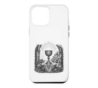 Saint Graal Légende arthurienne Calice Sacré Art Ligne Art Coque pour iPhone 12 Pro Max