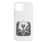 Saint Graal Légende arthurienne Calice Sacré Art Ligne Art Coque pour iPhone 14 Plus