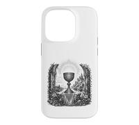 Saint Graal Légende arthurienne Calice Sacré Art Ligne Art Coque pour iPhone 14 Pro