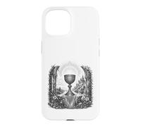 Saint Graal Légende arthurienne Calice Sacré Art Ligne Art Coque pour iPhone 15