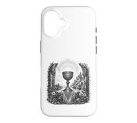 Saint Graal Légende arthurienne Calice Sacré Art Ligne Art Coque pour iPhone 16