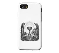 Saint Graal Légende arthurienne Calice Sacré Art Ligne Art Coque pour iPhone SE (2020) / 7/8