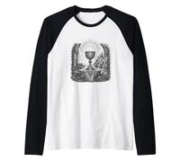 Saint Graal Légende arthurienne Calice Sacré Art Ligne Art Manche Raglan