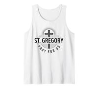 Saint Grégoire Pray for Us Catholic Patron Sainte Croix Débardeur