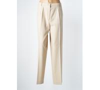 saint hilaire pantalons femme de couleur beige