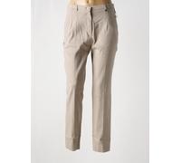 saint hilaire pantalons femme de couleur beige 38