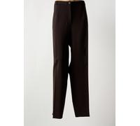 saint hilaire pantalons femme de couleur marron