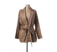saint hilaire vestes femme de couleur marron 44