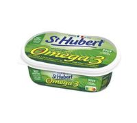 Saint Hubert Matière grasse à tartiner et à cuire allégée (50% MG), enrichie en vitamine B1 - La barquette de 255g