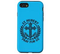 Saint Hubert Pray for Us Hunting Saint Patronage Coque pour iPhone SE (2020) / 7/8