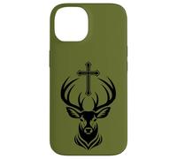 Saint Hubertus Le Cerf avec la Croix Coque pour iPhone 14