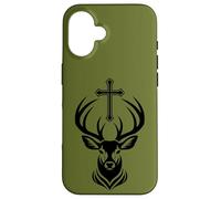 Saint Hubertus Le Cerf avec la Croix Coque pour iPhone 16