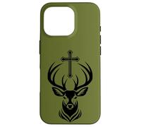 Saint Hubertus Le Cerf avec la Croix Coque pour iPhone 16 Pro