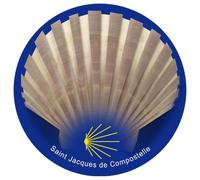 Saint-Jacques-De-Compostelle - 5cm - Sticker/Autocollant