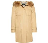 SAINT JACQUES Manteau Court Fourrure Laine Cachemire Veste Parka Neuf 40 L