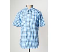 saint james chemises homme de couleur bleu