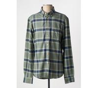 saint james chemises homme de couleur vert