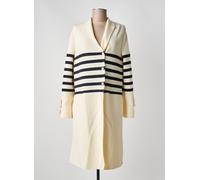 saint james gilets femme de couleur beige 38