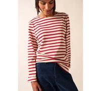 SAINT JAMES - Meridien Moderne - T-shirt Ecru / Persan - L