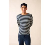 SAINT JAMES - Meridien Moderne - T-shirt Marine / Ecru - M