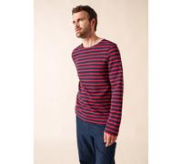 SAINT JAMES - Meridien Moderne - T-shirt Marine / Tulipe - M