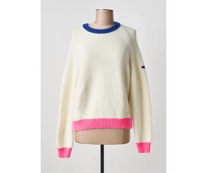 saint james pulls et sweat-shirts femme de couleur beige 42