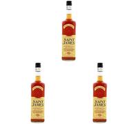 SAINT JAMES - Rhum Agricole Royal Ambré - 70 cl (Lot de 3)