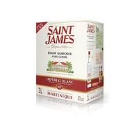 SAINT JAMES - Rhum Blanc Agricole Pure Canne - Bag in Box 3L