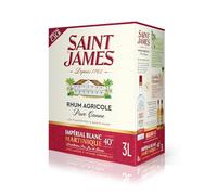 SAINT JAMES - Rhum Blanc Agricole Pure Canne - Bag in Box 3L