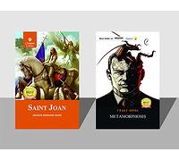 Saint Jaon By George Bernard Shaw and Metamorphosis By Franz Kafka - Combo Set of 2 Books