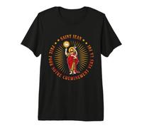 Saint Jean-Baptiste Prie pour Notre Cheminement Ver La Foi T-Shirt Haut de Gamme