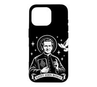 Saint Jean Bosco Don Patron Saints catholiques Prêtre Italien Coque pour iPhone 16 Pro