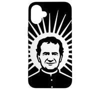 Saint Jean Bosco Don Saints catholiques Prêtre Italien Coque pour iPhone 16 Plus