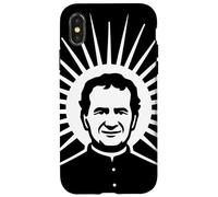 Saint Jean Bosco Don Saints catholiques Prêtre Italien Coque pour iPhone X/XS