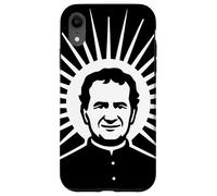 Saint Jean Bosco Don Saints catholiques Prêtre Italien Coque pour iPhone XR