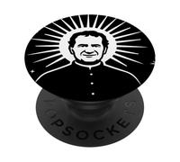 Saint Jean Bosco Don Saints catholiques Prêtre Italien PopSockets PopGrip Adhésif